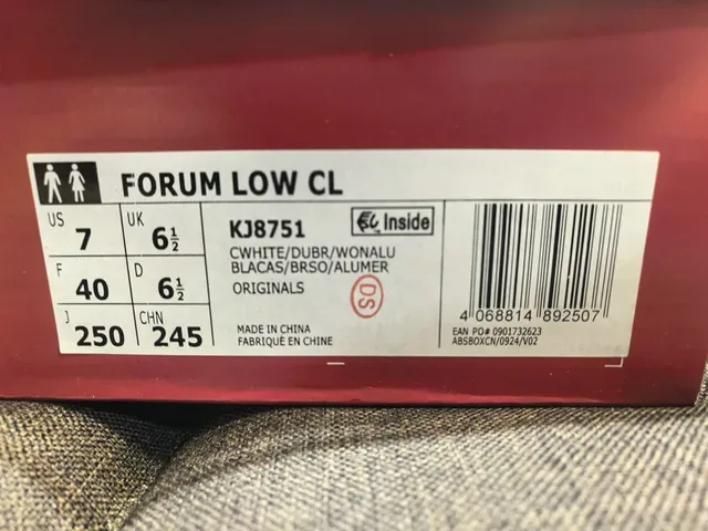 Adidas Forum Low Off-White Brown Red sneakers lifestyle 2
