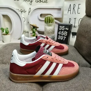 Adidas Gazelle بوردو و وردي سويد حذاء أسلوب حياة