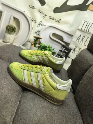 Adidas Gazelle Verde Lima Camurça Tênis Lifestyle 7