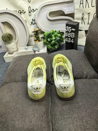 Adidas Gazelle Verde Lima Camurça Tênis Lifestyle 8