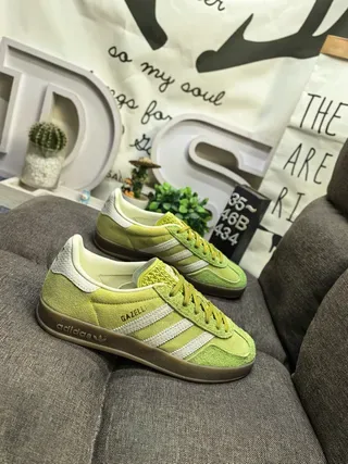 Adidas Gazelle Verde Lima Camurça Tênis Lifestyle 9