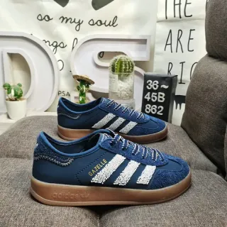 Adidas Gazelle أحذية أزرق بحري من السuede أسلوب حياة