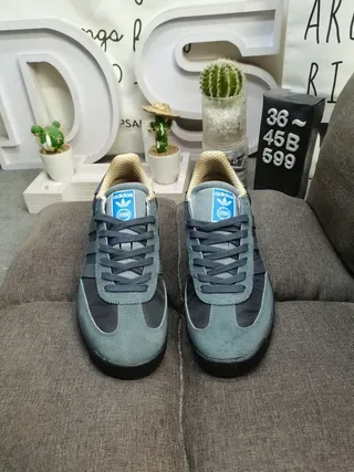 Adidas Cinza Preto Retro Runner Silhueta Suede E Têxtil Superior Tênis Lifestyle 10