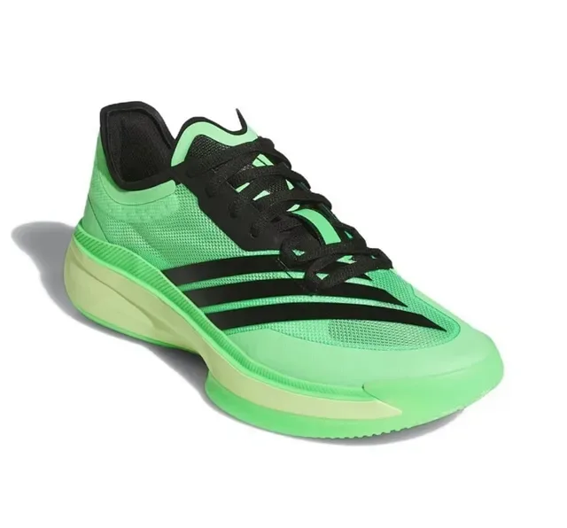 Adidas Tênis Verde e Preto de Malha Low-Top Lifestyle 2