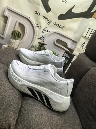 Adidas Hyperboost White Lifestyle Sneakers 17