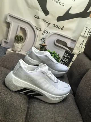 Adidas Hyperboost White Lifestyle Sneakers 19