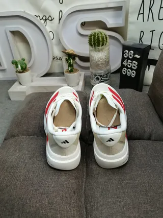 Adidas Lightstrike Pro White Red Running Shoes 8