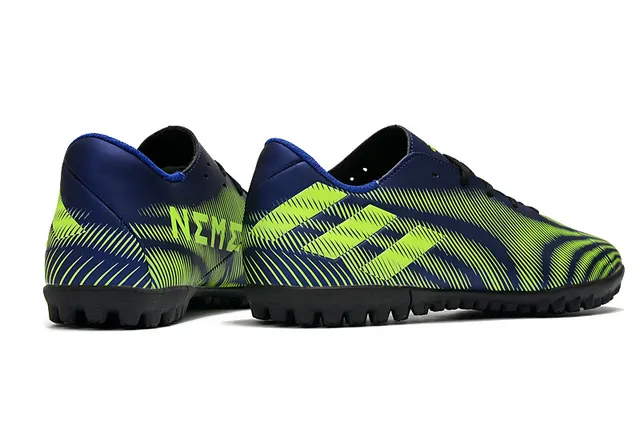 Adidas 海军绿 低帮 系带 模压外底 草地足球鞋 5