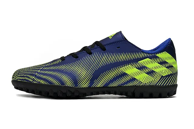 Adidas 海军绿 低帮 系带 模压外底 草地足球鞋 7