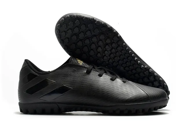 Adidas 海军绿 低帮 系带 模压外底 草地足球鞋 12