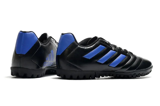Adidas 海军绿 低帮 系带 模压外底 草地足球鞋 24