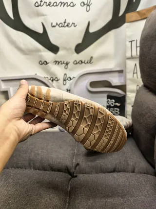 Adidas Predator Negro Marrón Cuero Superior Ribeteado Sintético Jaula Estilo de Vida Zapatillas 14