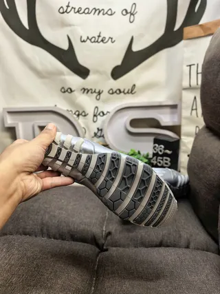 Adidas Predator Negro Marrón Cuero Superior Ribeteado Sintético Jaula Estilo de Vida Zapatillas 24