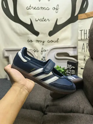 Adidas Samba Mary Jane Chaussures Rose Gold Métallique 5