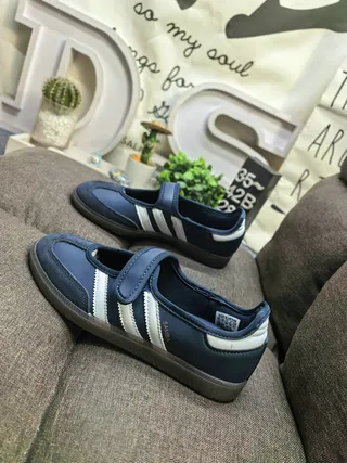 Adidas Samba Mary Jane Chaussures Rose Gold Métallique 7