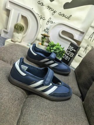 Adidas Samba Mary Jane Chaussures Rose Gold Métallique 9