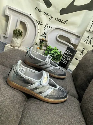 Adidas Samba Mary Jane Chaussures Rose Gold Métallique 19