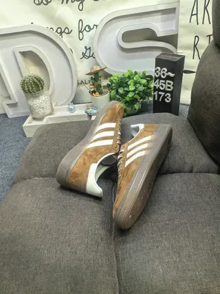 Adidas Samba OG Marrón y Crema zapatillas lifestyle 6