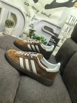 Adidas Samba OG Marrón y Crema zapatillas lifestyle 7