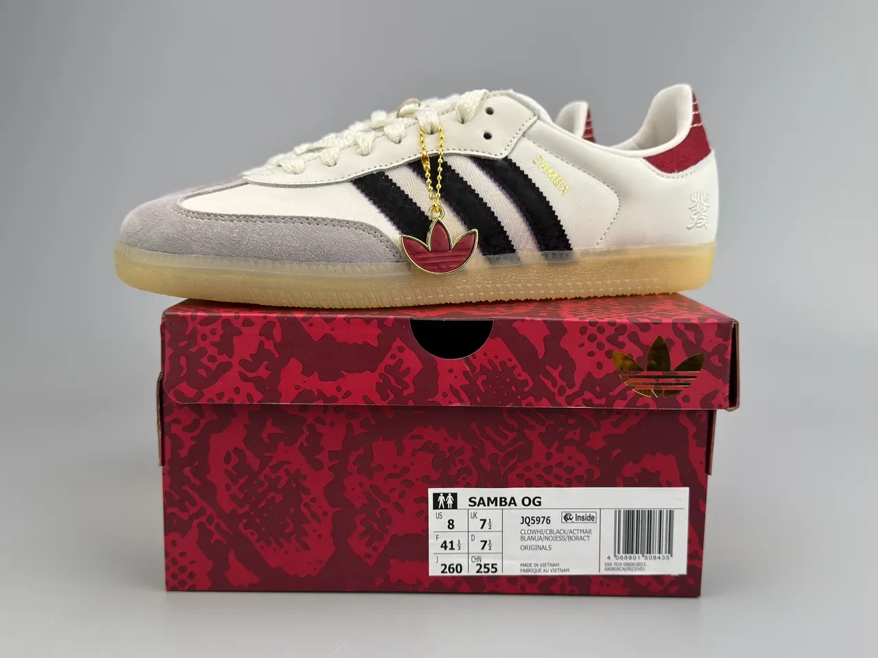 Adidas Samba Lifestyle Sneakers Blancas Negras Grises Burdeos 4