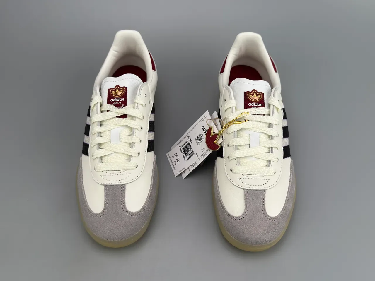 Adidas Samba Lifestyle Sneakers Blancas Negras Grises Burdeos 9