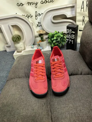 Adidas SL 72 Red Suede Lifestyle Sneakers 10
