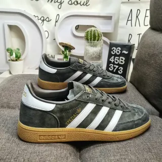 Adidas Spezial حذاء رياضي Lifestyle من السويدي الرمادي الداكن