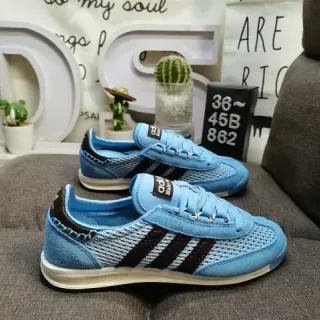 Adidas Spezial حذاء رياضي أسلوب حياة أزرق فاتح أسود