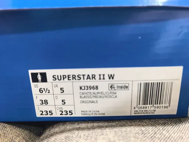 Adidas Superstar Noir et Argent Métallique Sneakers Lifestyle 2
