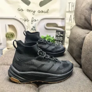 Adidas Terrex Black Sock-Fit High-Top Trail Running Shoes