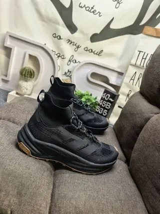 Adidas Terrex काले सॉक-फिट हाई-टॉप ट्रेल रनिंग जूते 9