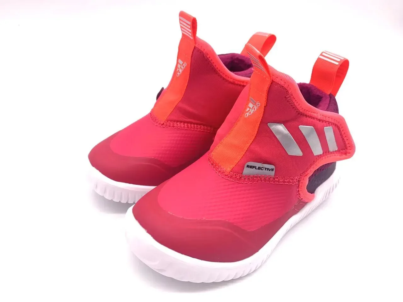 Adidas Three-Stripe Slip-On Water-Style Kids Lifestyle Sneakers 17