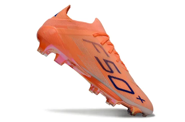 Adidas X Speedflow 50 Orange Bleu Chaussures de Football Terre Ferme 2