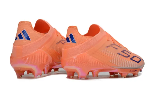 Adidas X Speedflow 50 Orange Bleu Chaussures de Football Terre Ferme 5