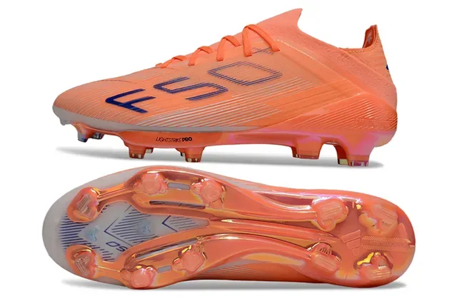 Adidas X Speedflow 50 Orange Bleu Chaussures de Football Terre Ferme 6