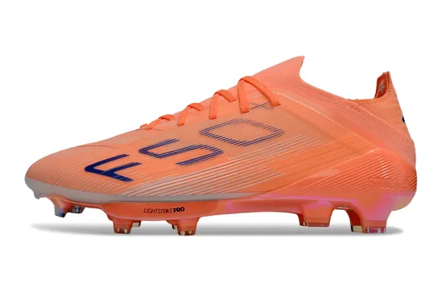 Adidas X Speedflow 50 Orange Bleu Chaussures de Football Terre Ferme 7