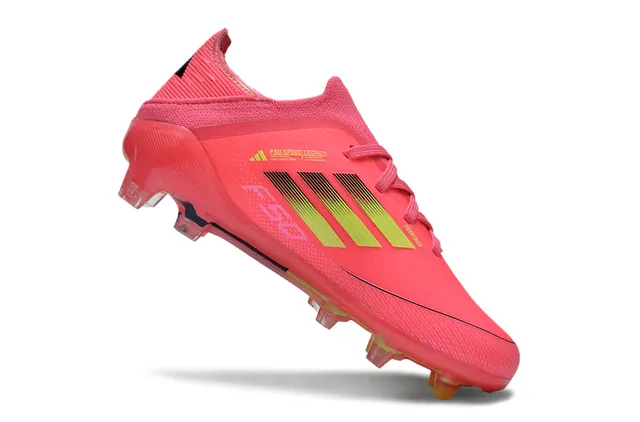 Adidas X Speedflow Rose et Lime Firm-Ground Chaussures de Football 5