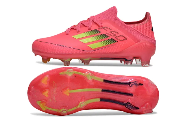 Adidas X Speedflow Rose et Lime Firm-Ground Chaussures de Football 7