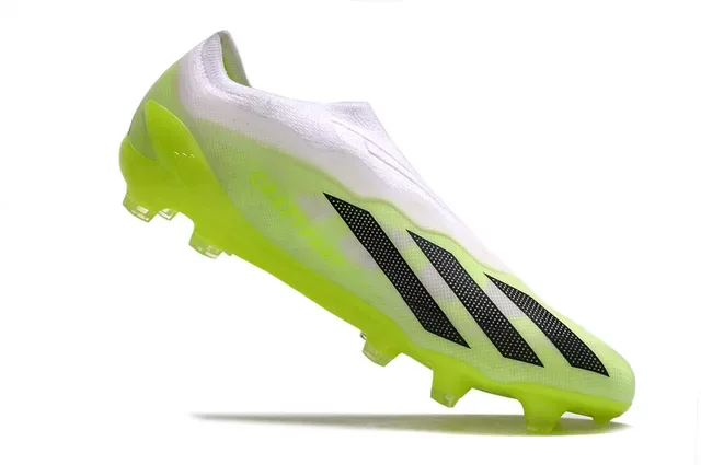 Adidas X Speedportal Vert néon chaussures de football pour terrain ferme 2