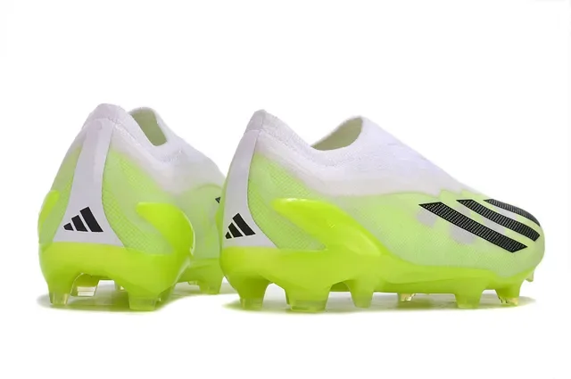 Adidas X Speedportal Vert néon chaussures de football pour terrain ferme 5