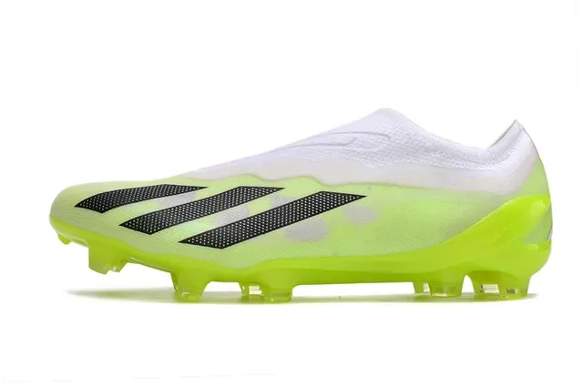 Adidas X Speedportal Vert néon chaussures de football pour terrain ferme 7