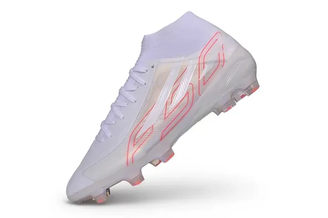 Adidas X Speedportal Transparente Rojo Neón Firm Ground Zapatos de fútbol 3