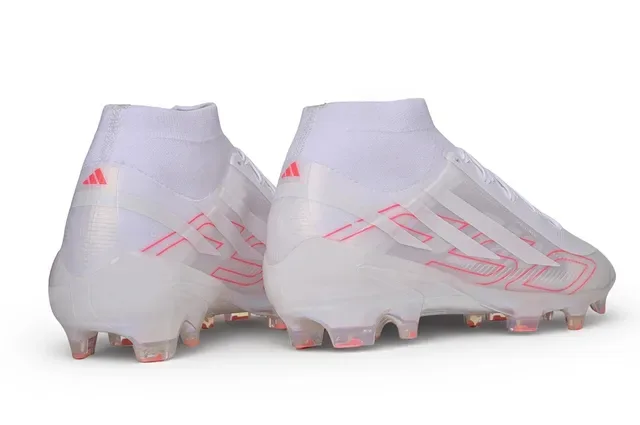 Adidas X Speedportal Transparente Rojo Neón Firm Ground Zapatos de fútbol 5