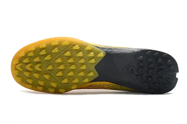 Adidas X Jaune Noir Basses Imprimé Textuellement Haut Turf Chaussures de Football 6