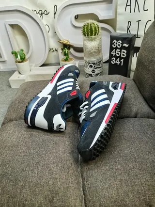 আদিদাস ZX 750 নেভি ব্লু সাদা লাল লাইফস্টাইল স্নিকার 6