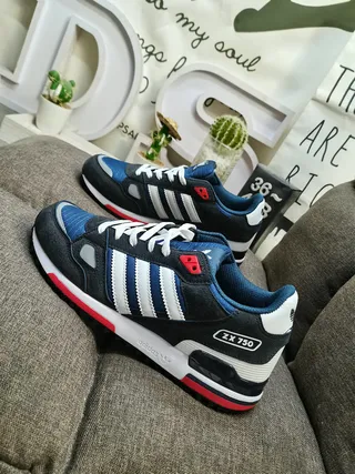 আদিদাস ZX 750 নেভি ব্লু সাদা লাল লাইফস্টাইল স্নিকার 7
