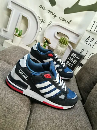 আদিদাস ZX 750 নেভি ব্লু সাদা লাল লাইফস্টাইল স্নিকার 9