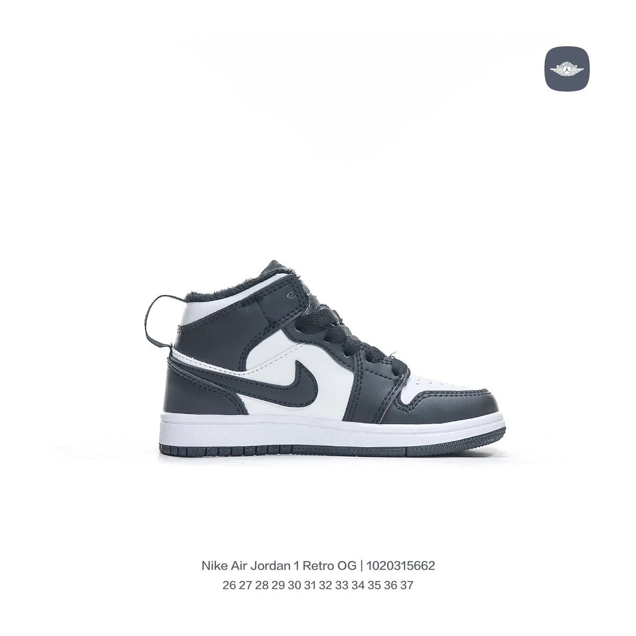 Tênis de basquete infantil Air Jordan 1 Retro OG vermelho branco azul claro preto 16