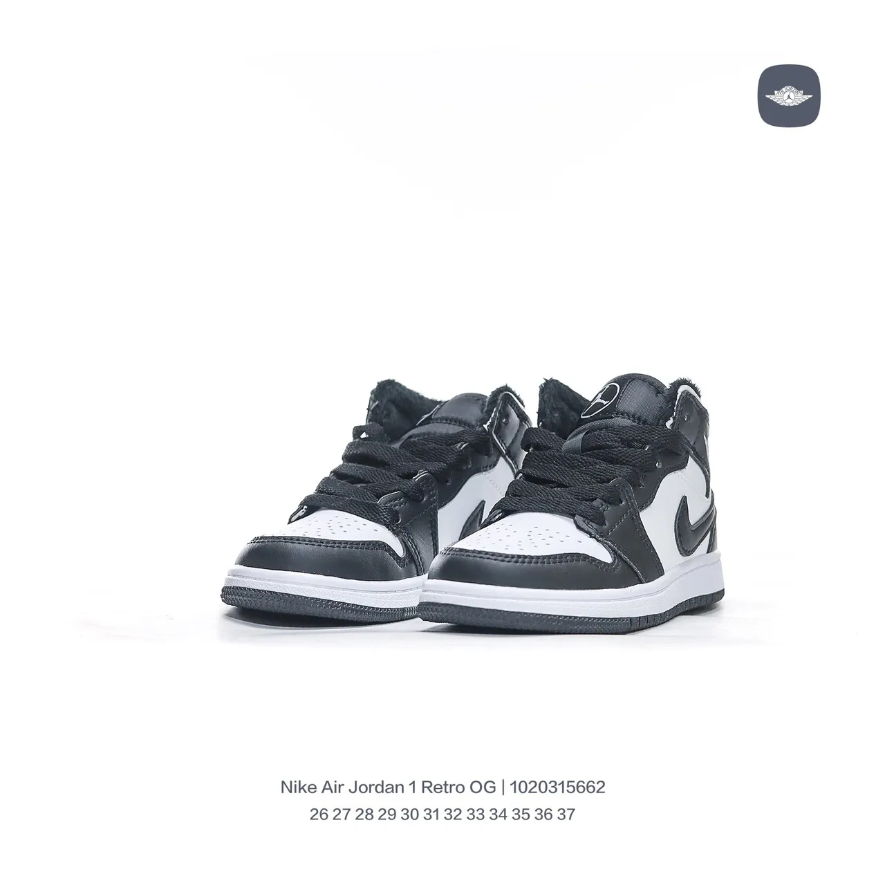 Tênis de basquete infantil Air Jordan 1 Retro OG vermelho branco azul claro preto 18