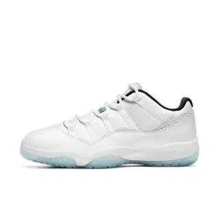 Tênis lifestyle Air Jordan 11 branco e preto Ice